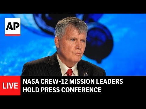 LIVE: Crew-12 mission leaders speak ahead of space station launch