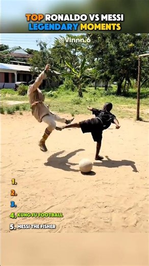 African Messi Vs African Ronaldo Moments
