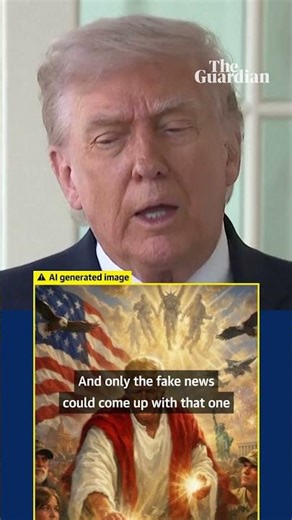 Trump says controversial AI image portrayed him as a doctor