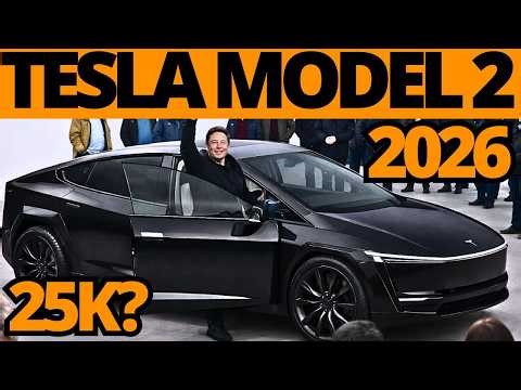 Tesla Model 2 2026: $25K confirmed? Unboxed + Gigapress + 5km wiring cut + 70 parts to 1 cast
