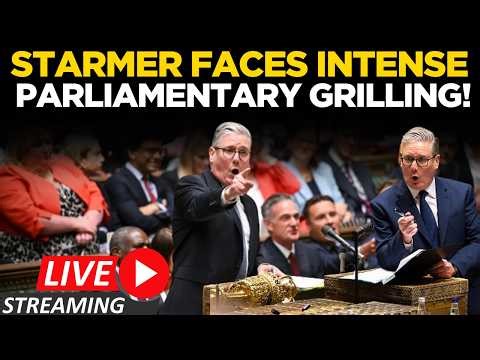 UK Parliament LIVE: UK Government Under Fire at Prime Minister's Questions | Keir Starmer LIVE