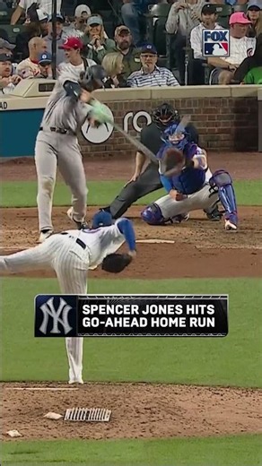 Spencer Jones gives the Yankees the lead in the 7th! #baseball #mlb #yankees