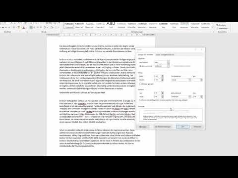 Word: Zeilenabstand ändern