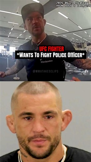 Dustin Poirier BODYCAM FOOTAGE Released After Airport Incident 😳 #DustinPoirier