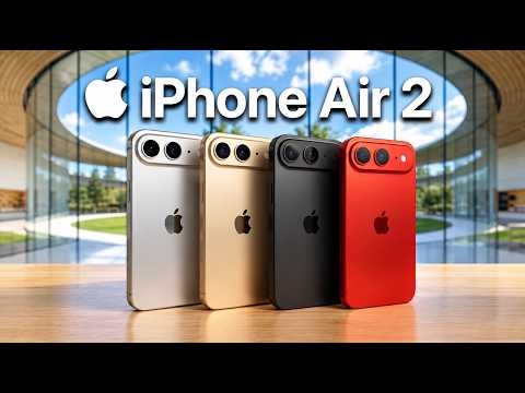 iPhone Air 2 Will Be INCREDIBLE... 7 HUGE Upgrades LEAKED!