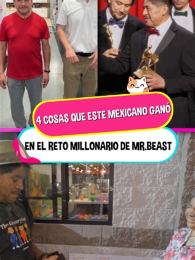 4 cosas que este mexicano ganó en el reto millonario de Mr.Beast | misterbeast