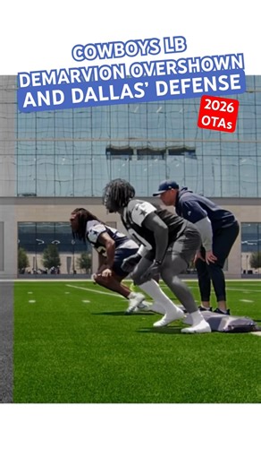 DEMARVION OVERSHOWN ✭ #COWBOYS LB & DALLAS DEFENSE 2026 OTAs 🔥 Burst & Reaction #Highlights 👀 #NFL