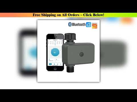 MOES Smart Bluetooth Garden Watering Valve Tuya Irrigation Timers Remote controller filter