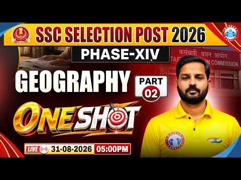 SSC Selection Post 2026 | SSC Geography Marathon | Geography One Shot | Geography By Abhishek Sir