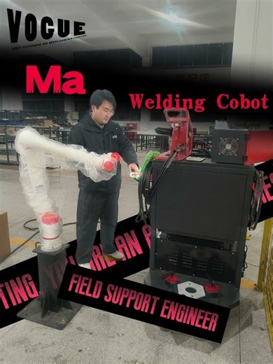 Collaborative Welding Robot Technical Service Team #weldingcobot #sqrobot #cobot #jocrt