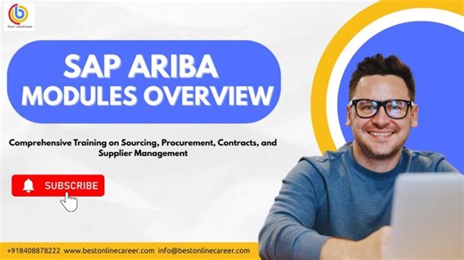 SAP Ariba Module Overview | All SAP Ariba Modules Explained| Best Online Career | Eoma C.