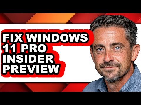 How to Fix Windows 11 Pro Insider Preview - Step by Step