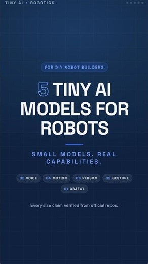 top 5 tiny ai models for robots and micro controllers
