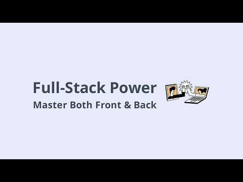 Full-Stack Development Explained | Frontend + Backend for Beginners