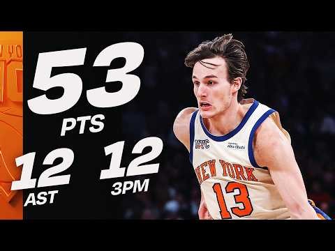 Tyler Kolek (53 Combined PTS) Makes NBA & G League HISTORY in Knicks Double Shift 🔥