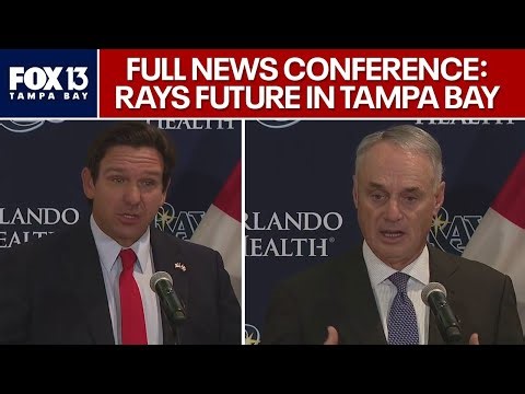 Rays stadium: Ron DeSantis, MLB commissioner on team’s future