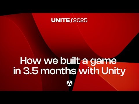 How we created and marketed a successful game in 3.5 months using the Unity Engine | Unite 2025