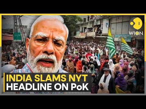 India Slams NYT Over PoK Terminology, Calls Headline 'Misleading & Incorrect'