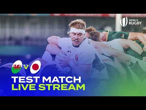 🔴 LIVE | Wales v Japan | Nations Championship 2026 | International Rugby Test