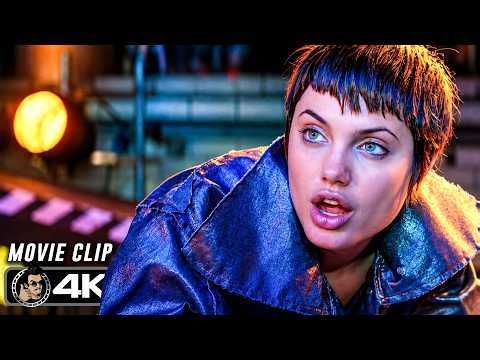HACKERS | Crash and Burn Hacking Duel (1995) Movie CLIP 4K