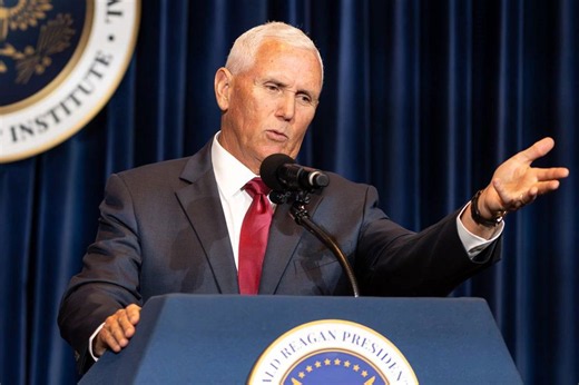 Mike Pence accuses Trump of betrayal for throwing lifeline to Putin’s war machine
