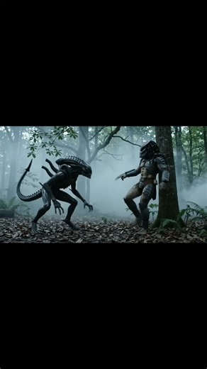 The Most Brutal Forest Battle: Predator vs Alien 🌲⚔️"