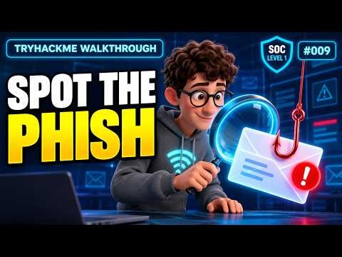 Introduction to Phishing: How SOC Analysts Spot Phishing Emails | TryHackMe | SOC Level 1 #9