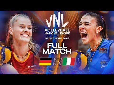 Germany 🇩🇪 vs. Italy 🇮🇹 | VNL 2025 - Full Match | Week 1