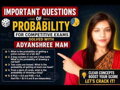 Probability questions for competitive exams