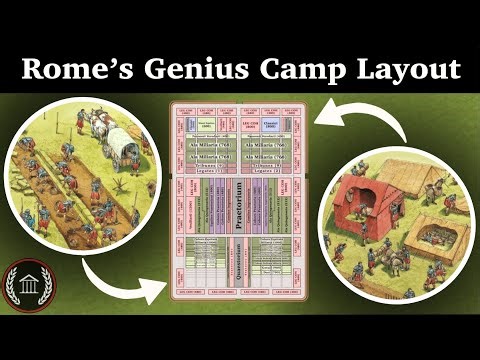 The Exact Layout of Roman Marching Camps Revealed! - Described by a REAL Roman