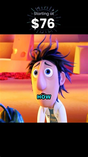 THEY HAD NO IDEA WHAT WAS COMING | Cloudy with a Chance of Meatballs 2 #shorts