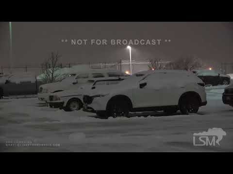 12-28-2025 Minneapolis, MN - MSP Airport Deicing Planes - Snowstorm