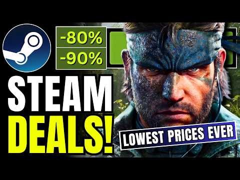 INSANE Steam Deals Live Now! 15 Games at Historic Lows!