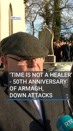 Commemorations are taking place to mark the 50th anniversary of three separate sectarian attacks in counties Armagh and Down in 1976 in which 16 people were murdered. The UVF was responsible for six of the murders, the IRA for ten. The O’Dowd family were gathering for a New Year’s celebration at their home in Co Down when a UVF gang burst in and opened fire, killing brothers Barry, 24, and Declan,19, along with their 61-year-old uncle Joe. More than 100 members of the extended family gathered fo