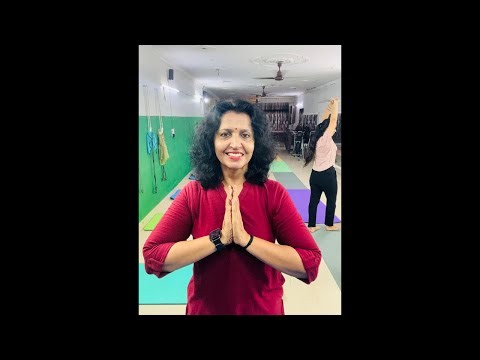 Om Viewers 🙏Good morning Yogis 🧘 Yoga session with Dr. Sandhya