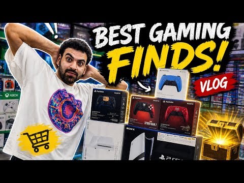 Gaming Store Vlog — Full Tour!