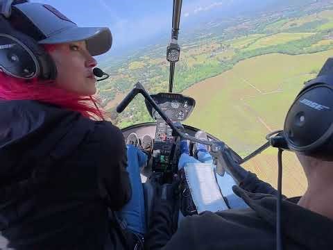 Lesson #180 Robinson R22 Helicopter, Sonoma Flight Academy.