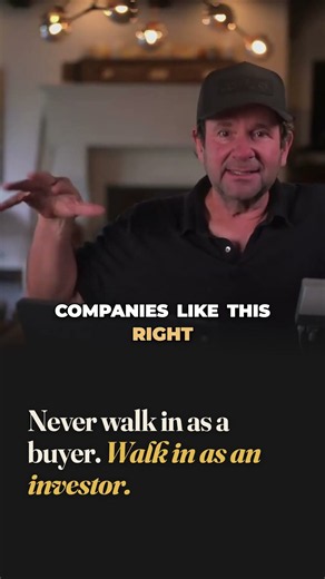 Never Walk In as a Buyer. Walk In as an Investor | Roland Frasier