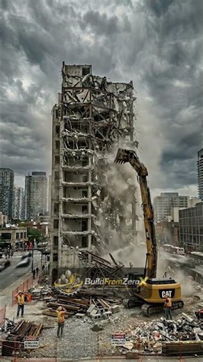 Massive Building Demolition… Watch What Happens Next