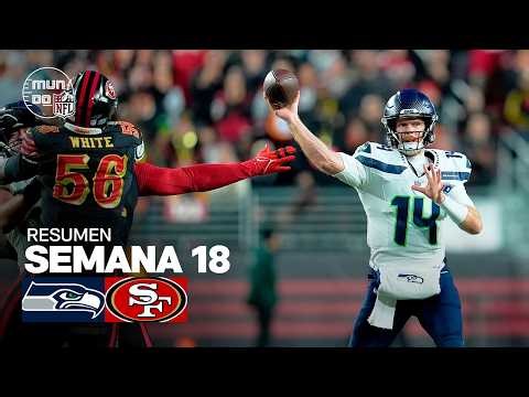 Seattle Seahawks vs. San Francisco 49ers | Resumen NFL en español - Semana 18 | NFL Highlights 2025