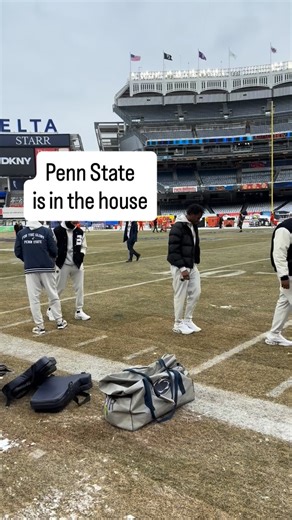 Penn State has arrived at Yankee Stadium for the Pinstripe Bowl. | Penn State Football on PennLive