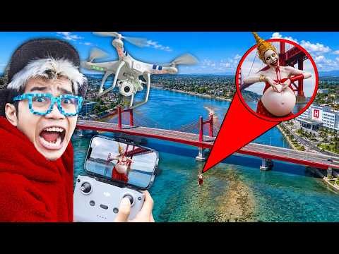 DRONE BERHASIL MENANGKAP PENARI SKADUNG KADING HAMIL BESAR NYATA!!! ANAKNYA DIA...