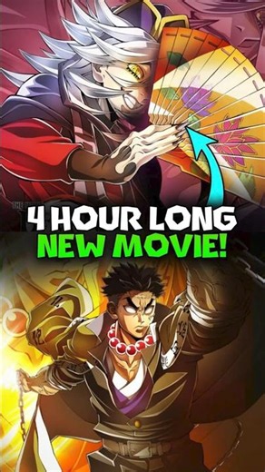 Infinity Castle Part 2 Movie 4 Hours Long? Demon Slayer Explained #shorts #demonslayer