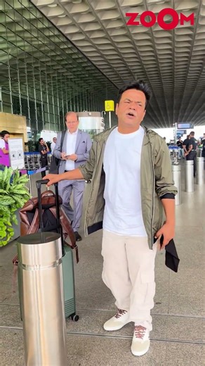 Rajpal Yadav spotted at the Mumbai airport | #rajpalyadav #entertainment