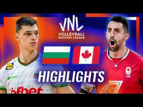 Bulgaria 🇧🇬 vs. Canada 🇨🇦 - Highlights | Week 2 | Men's VNL 2026