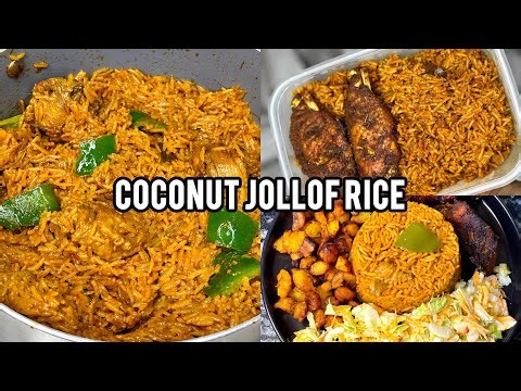 HOW TO COOK DELICIOUS COCONUT JOLLOF RICE RECIPE AT HOME // EASY COCONUT JOLLOF RICE RECIPE 2026