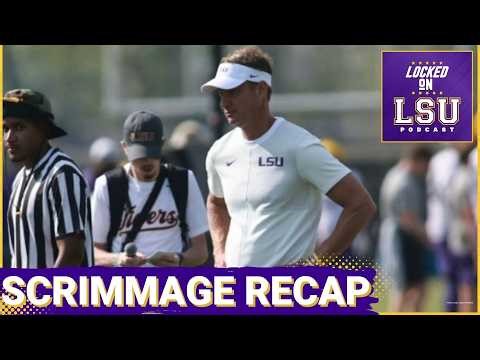 Kiffin’s Offense STALLED?! LSU Defense DOMINATES Spring Scrimmage with 5 INTs!