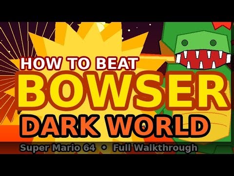 I Finally Beat Bowser in the Dark World The Correct Way... Here's How