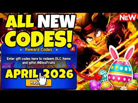 🔥 NEW BLOX FRUITS CODES APRIL 2026! ALL WORKING CODES + FREE XP BOOST (ROBLOX)