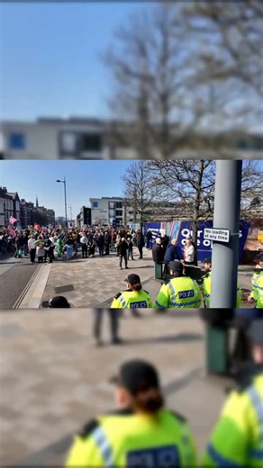 thousands of protesters flooded liverpool streetswe're not just a statistic, we're a movementwe're not just a crowd, we're a country waking up